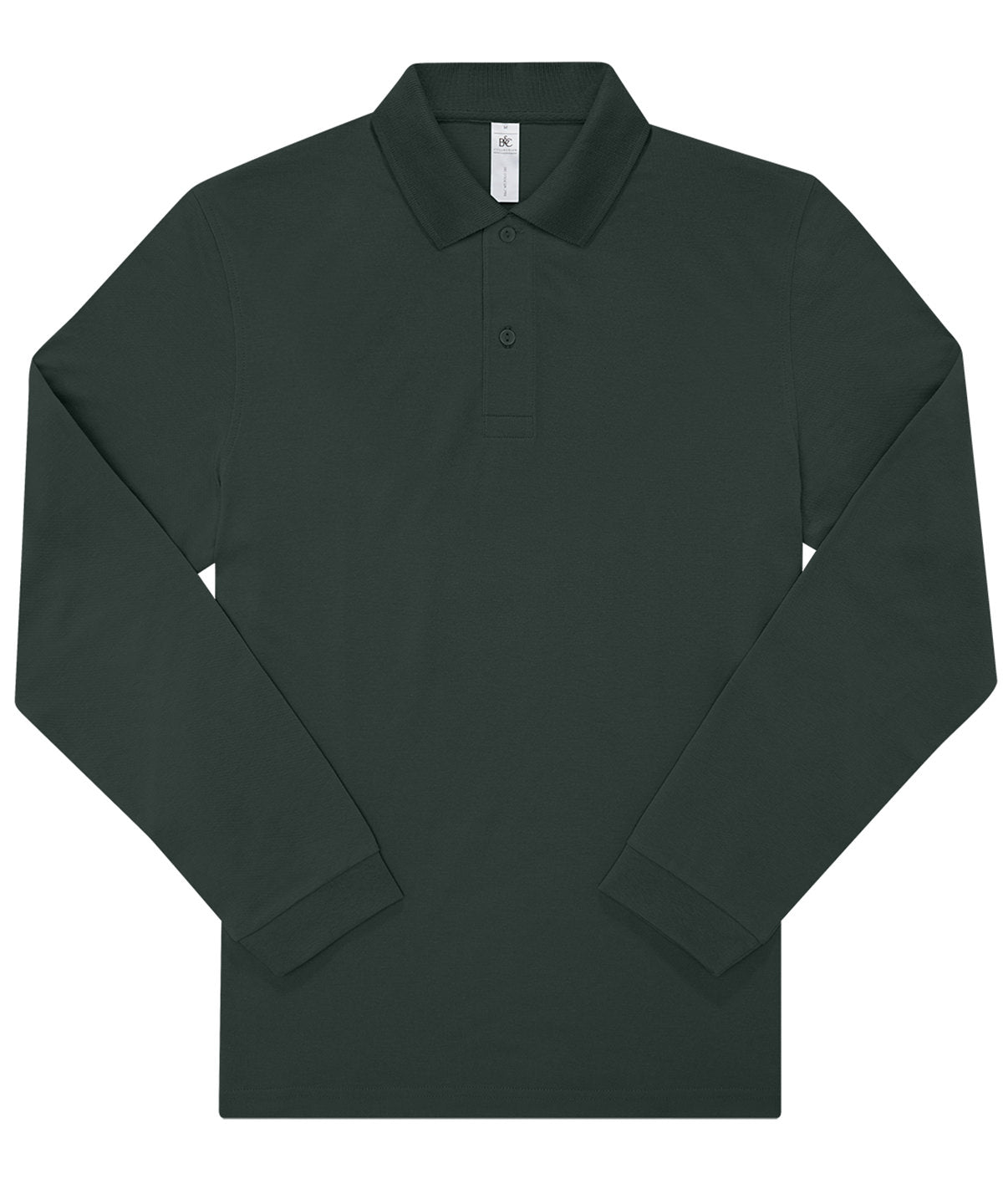 B&C My Polo 180 LSL - Dark Forest