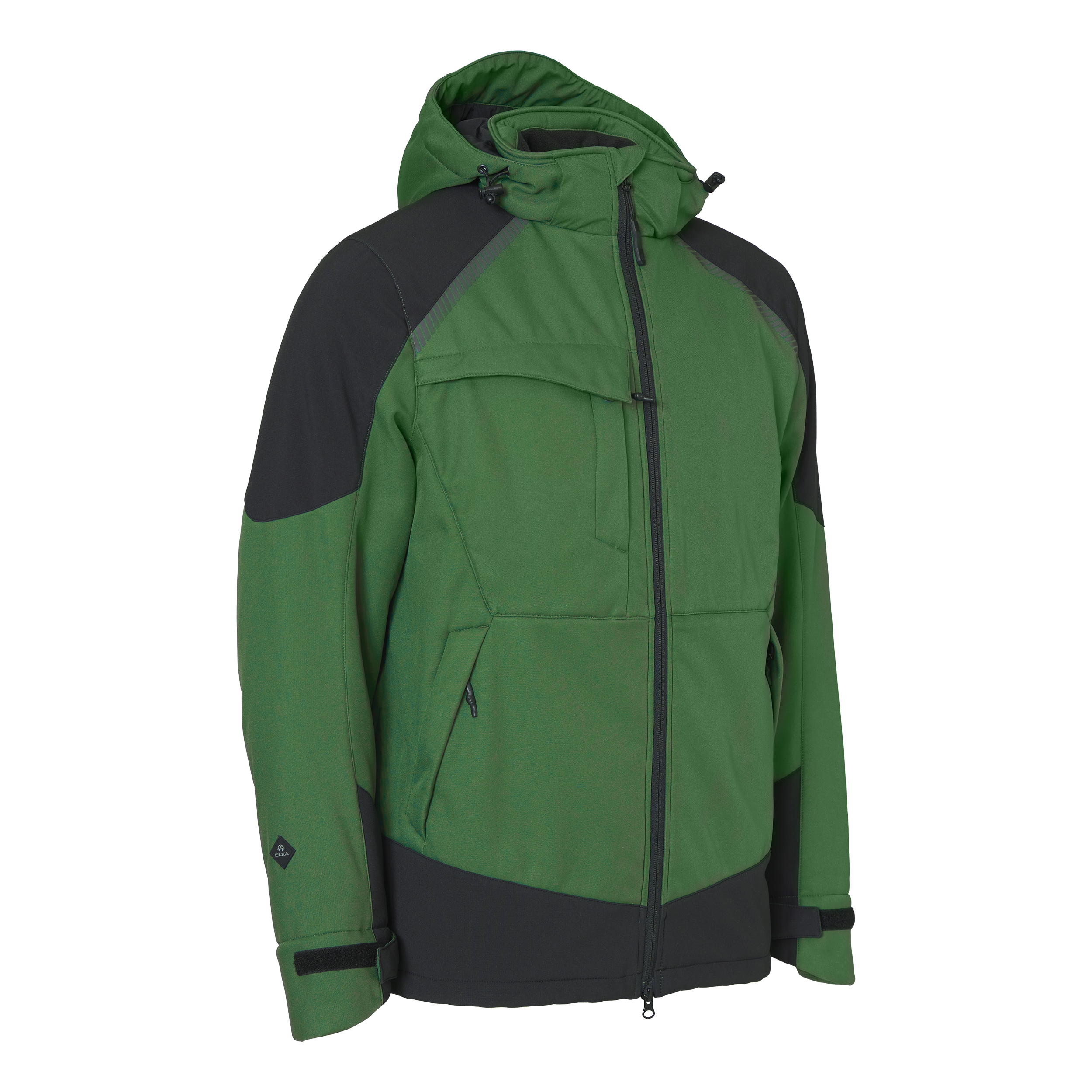 Working Xtreme Winter Softshell Jacket - Green/Black