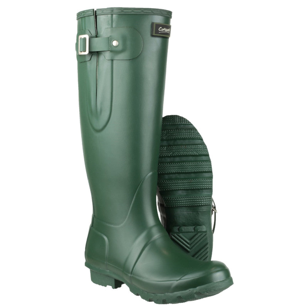 Cotswold Mens Windsor Pull On Buckle Welly Wellington Boots