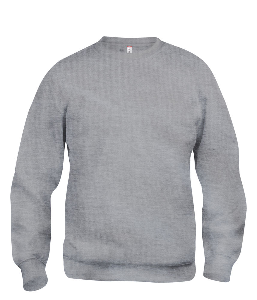 Basic Roundneck Sweatshirt - Grey Melange