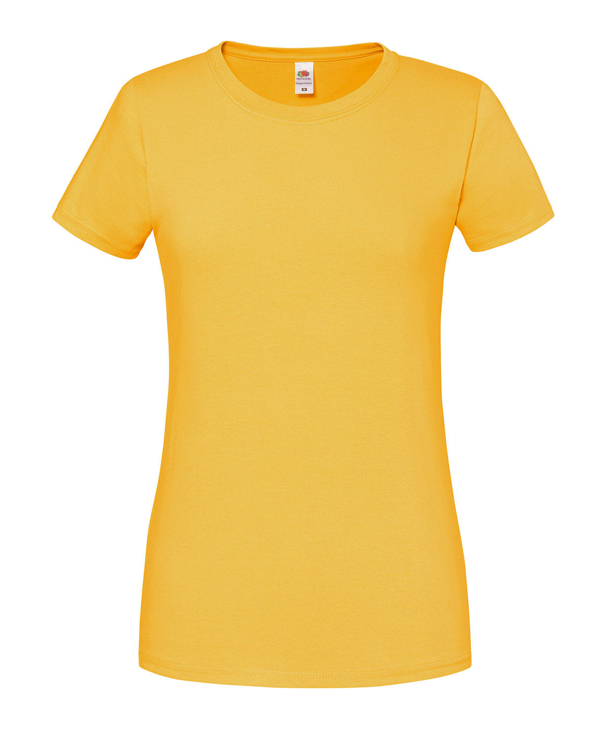 Lady-fit ringspun premium t-shirt - Sunflower