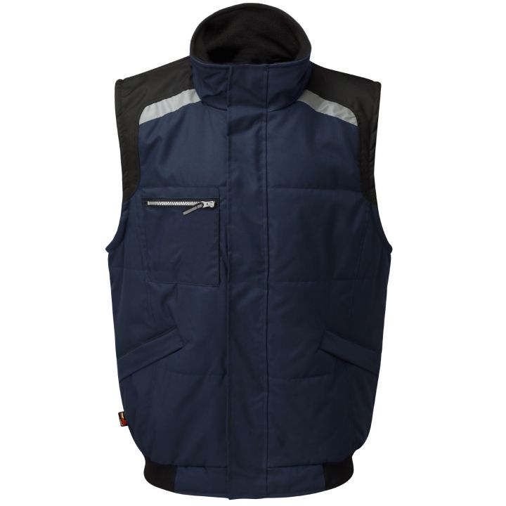 TuffStuff Pro Work Bodywarmer | Windproof Bodywarmer - Navy Blue