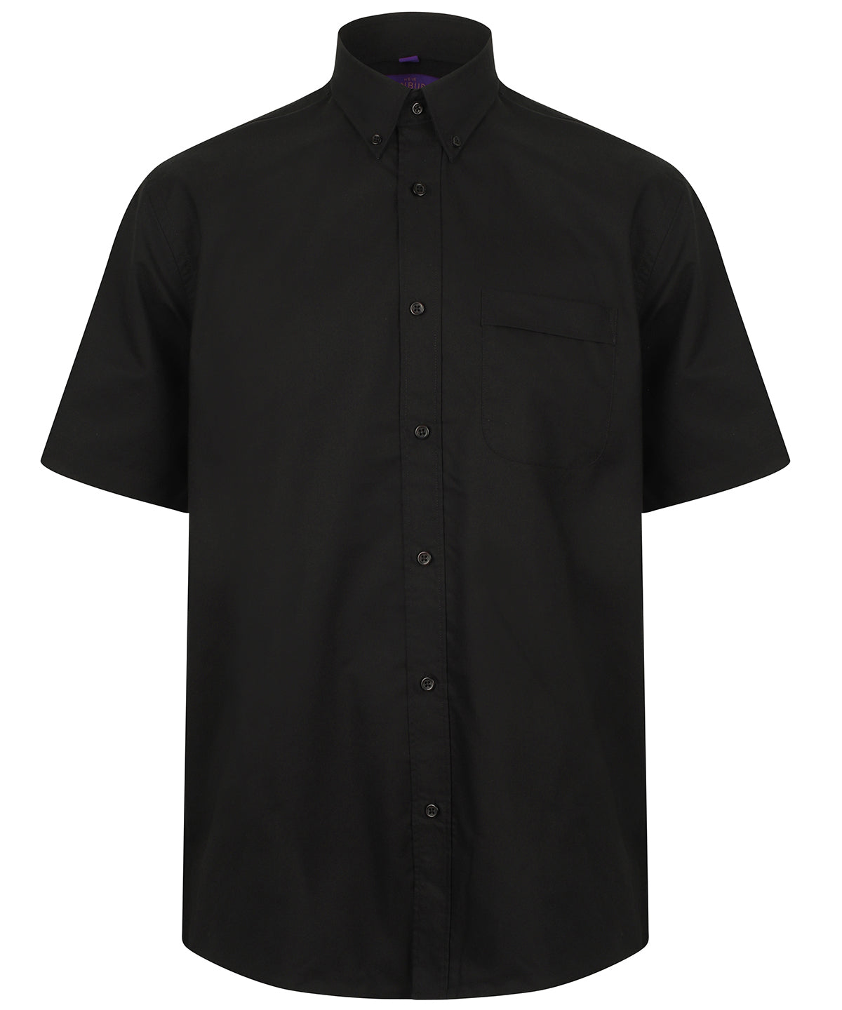 Wicking antibacterial short sleeve shirt - Black