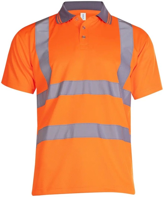 Hi Viz Short Sleeve Polo - Orange