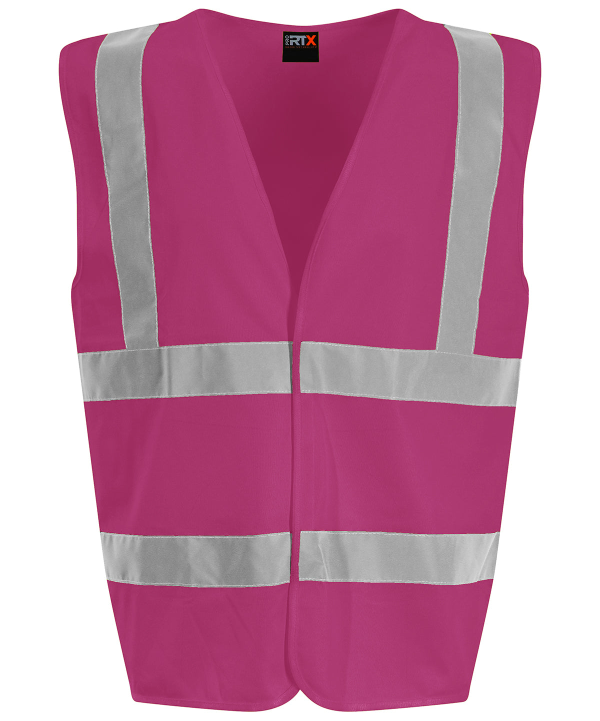 Hi-Vis Waistcoat - Raspberry