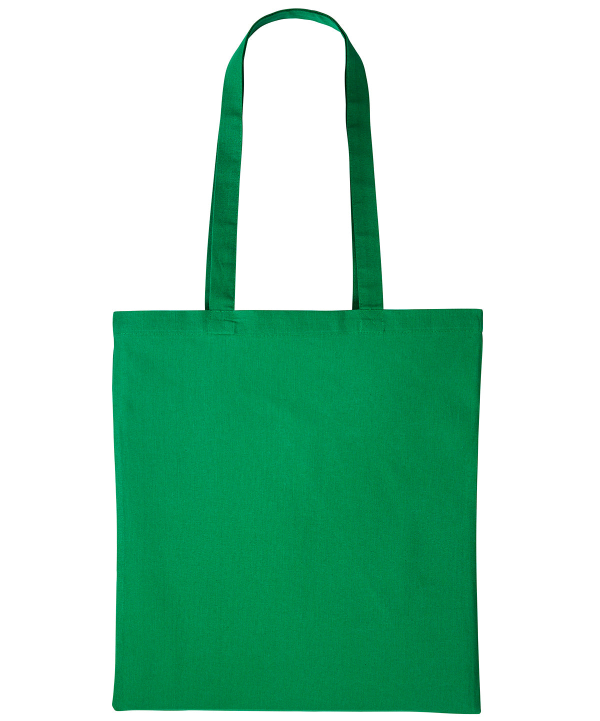Cotton shopper long handle - Bottle Green