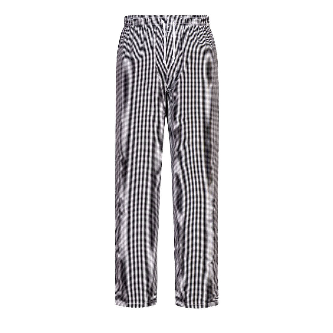 Bromley Chefs Trouser - Black Check