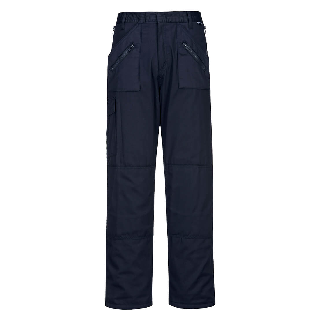 Lined Action Trousers - Navy Tall