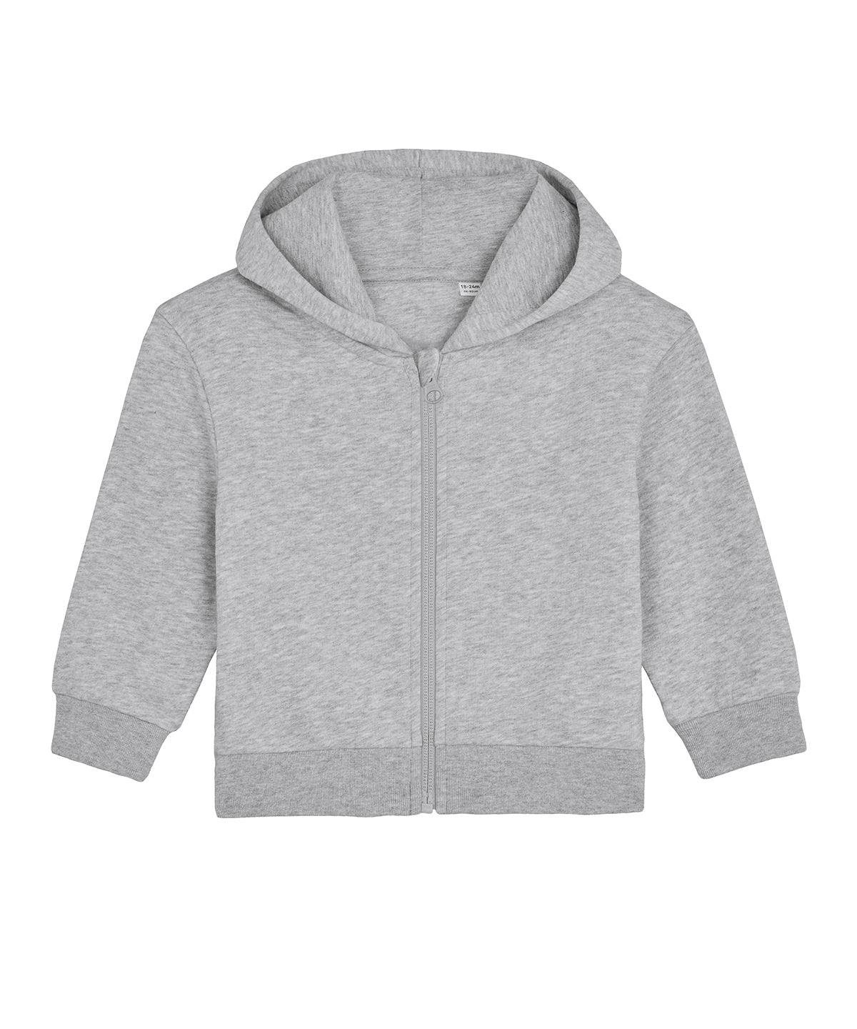 Baby Connector hoodie zip-through sweatshirt (STSB105) - Heather Grey