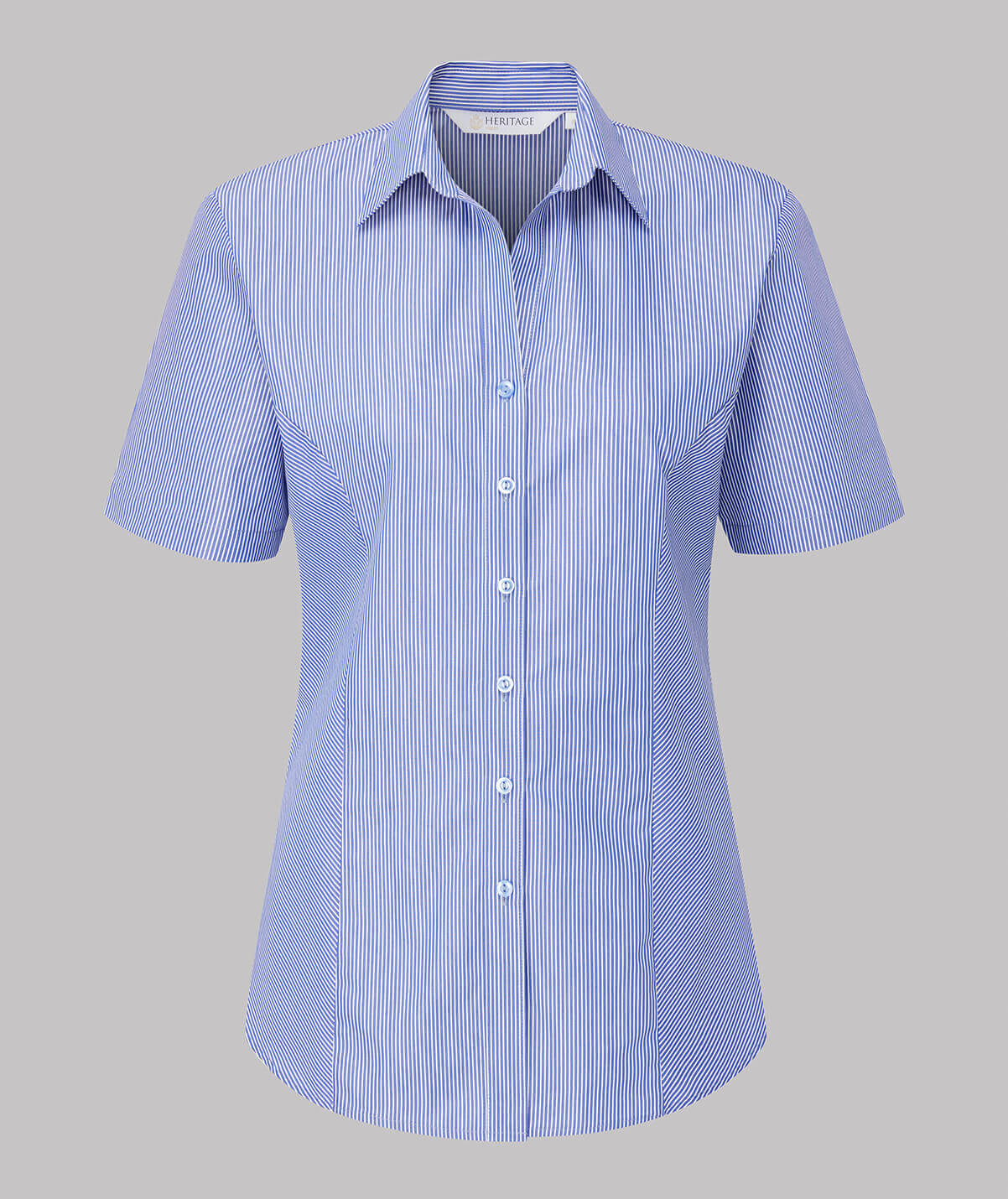 Ailish - Dark Blue/White Stripe