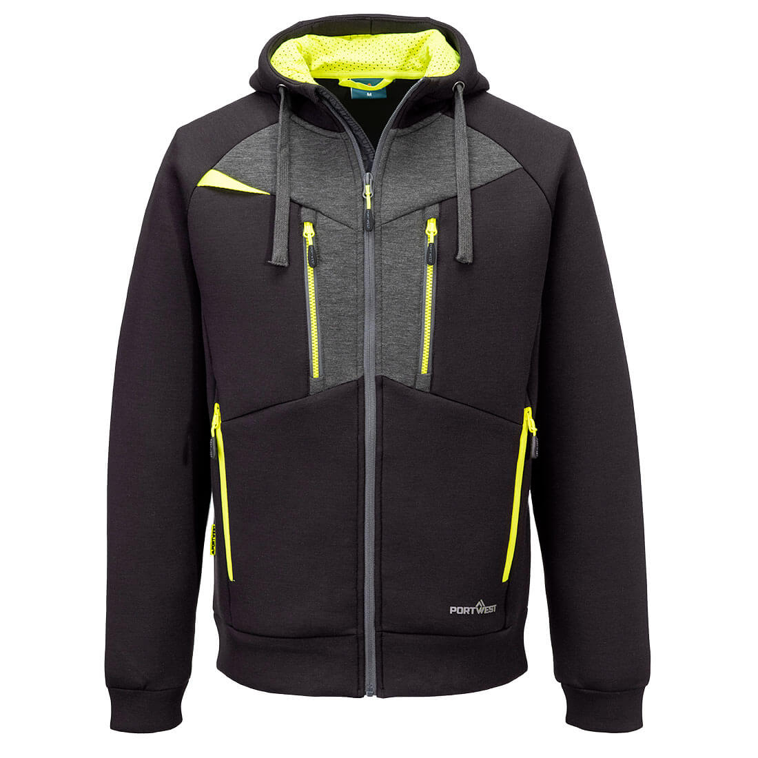 DX4 Zipped Hoodie  - Black