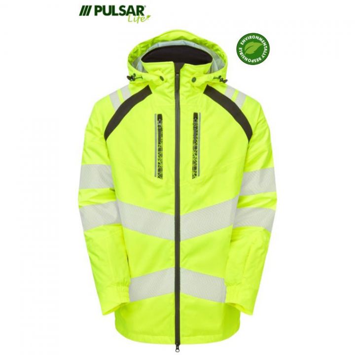PULSAR LIFE Ladies Insulated Parka - Yellow