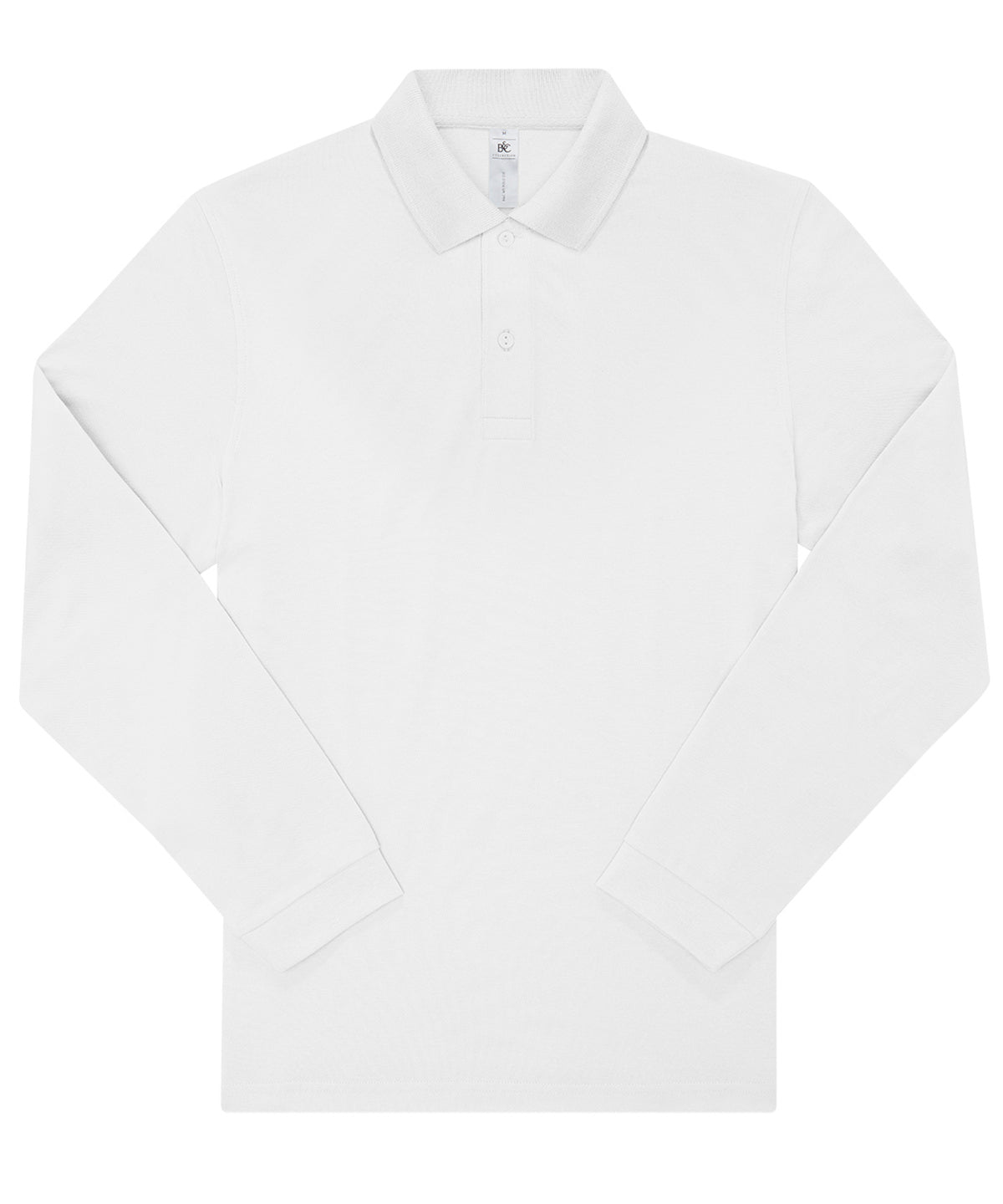 B&C My Polo 210 LSL - White