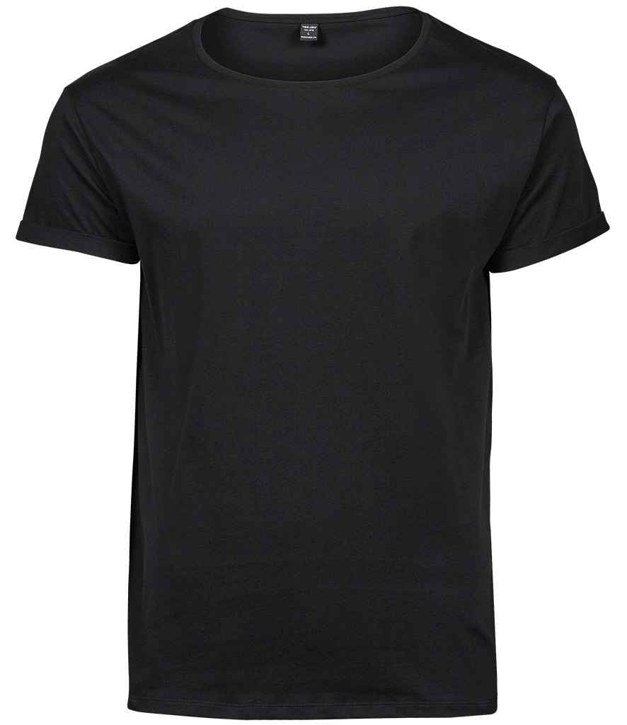 Tee Jays Roll-Up T-Shirt - Black
