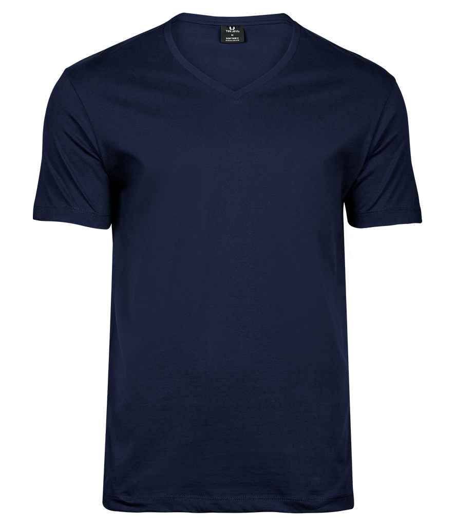 Tee Jays V Neck Sof T-Shirt - Navy