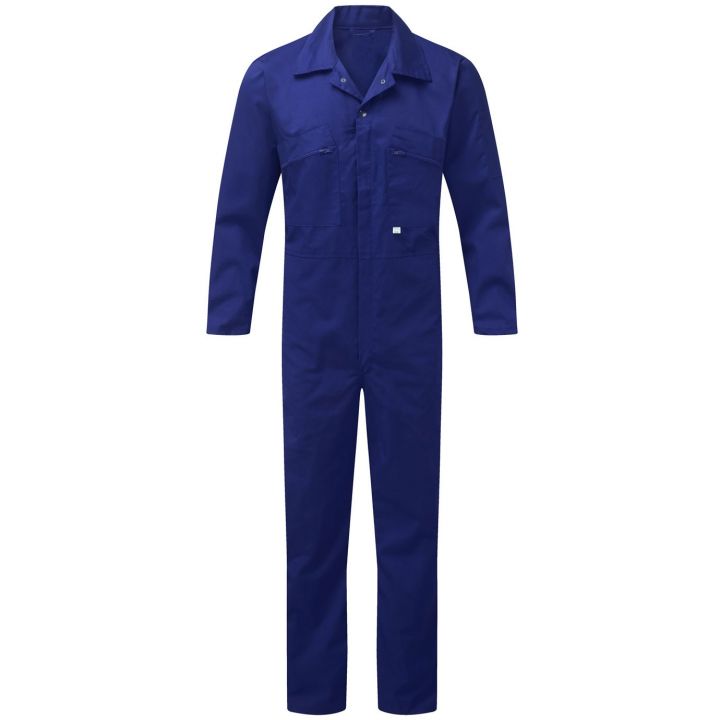 FORT ZIP FRONT COVERALL - Royal Blue