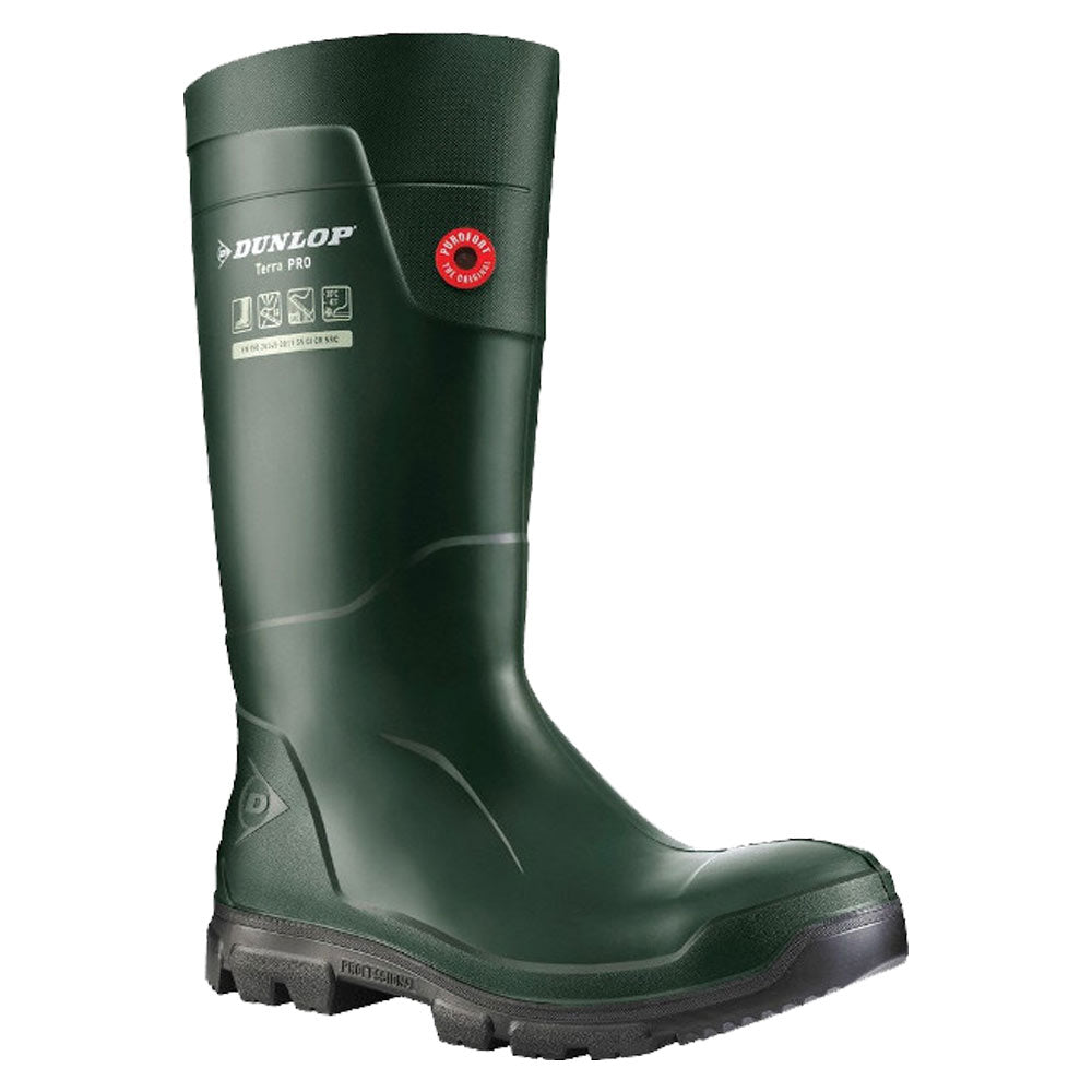 Dunlop Mens TerraPro Steel Toe Cap Full Safety Wellingtons