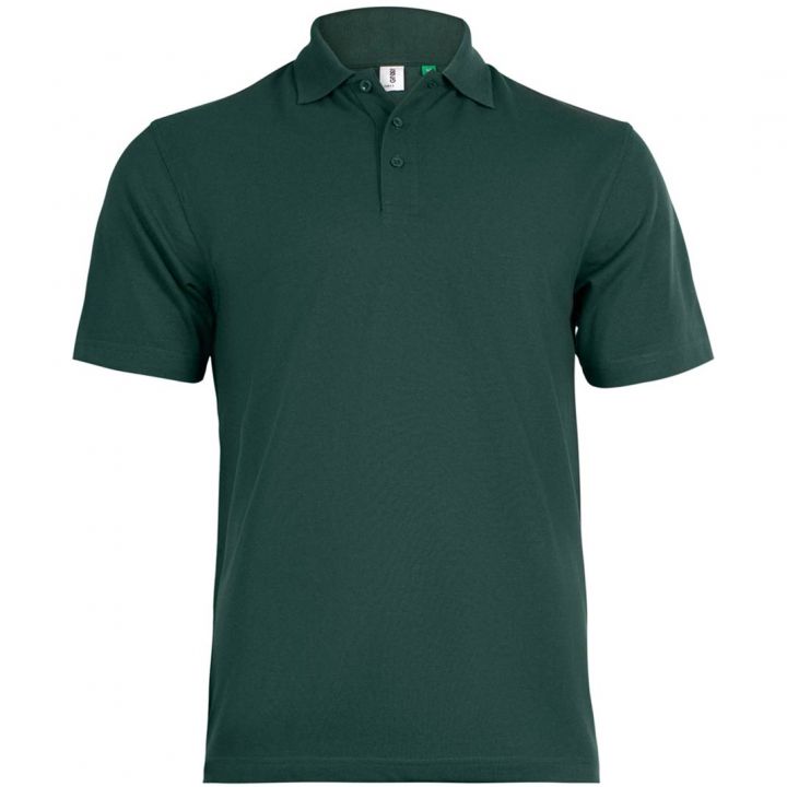 220GSM ECO POLOSHIRT - Bottle Green