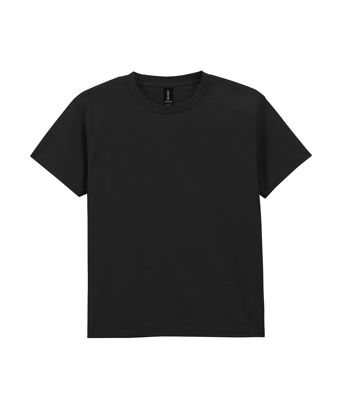 Light cotton youth t-shirt - Black