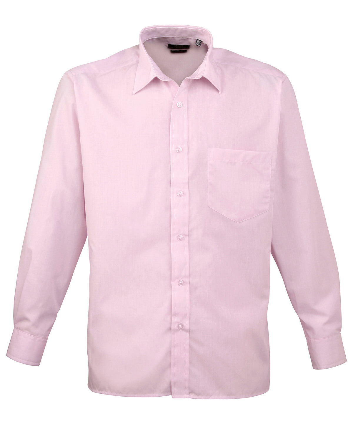 Long sleeve poplin shirt - Pink