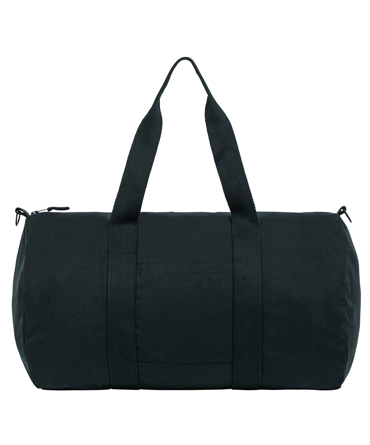 Duffle bag with canvas fabric (STAU892) - Black