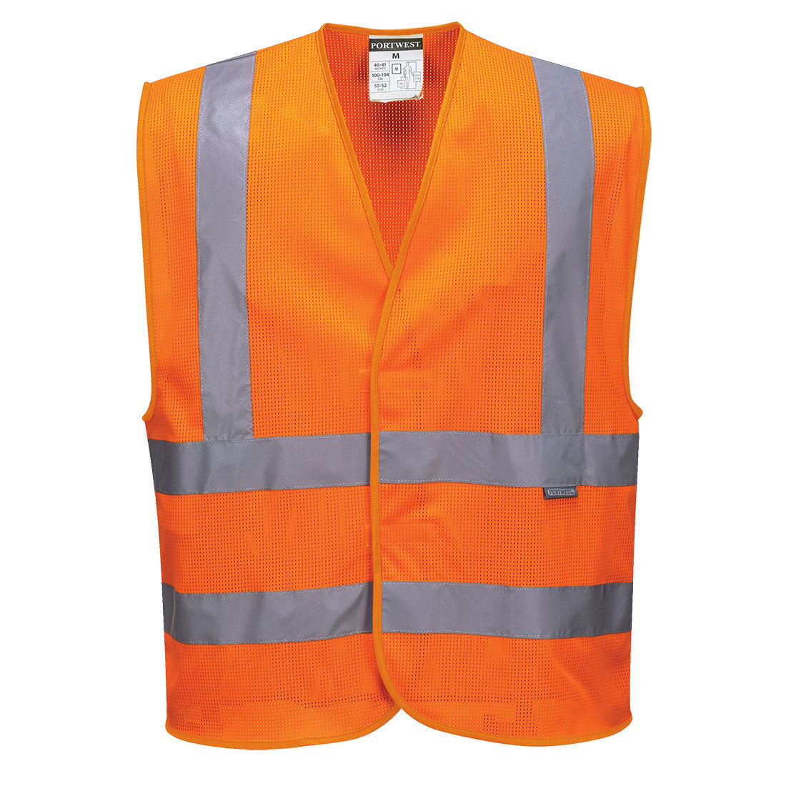 Hi-Vis Mesh Band and Brace Vest  - Orange