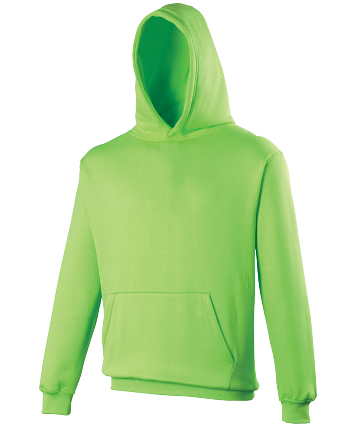 Kids electric hoodie - Electric Green