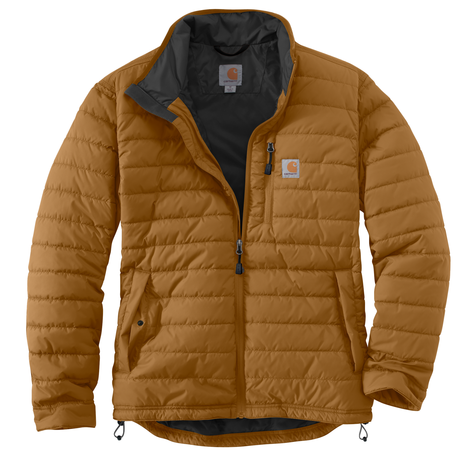 Rain Defender Relaxed Fit Lightweight Insulated Jacket - Carhartt Brown