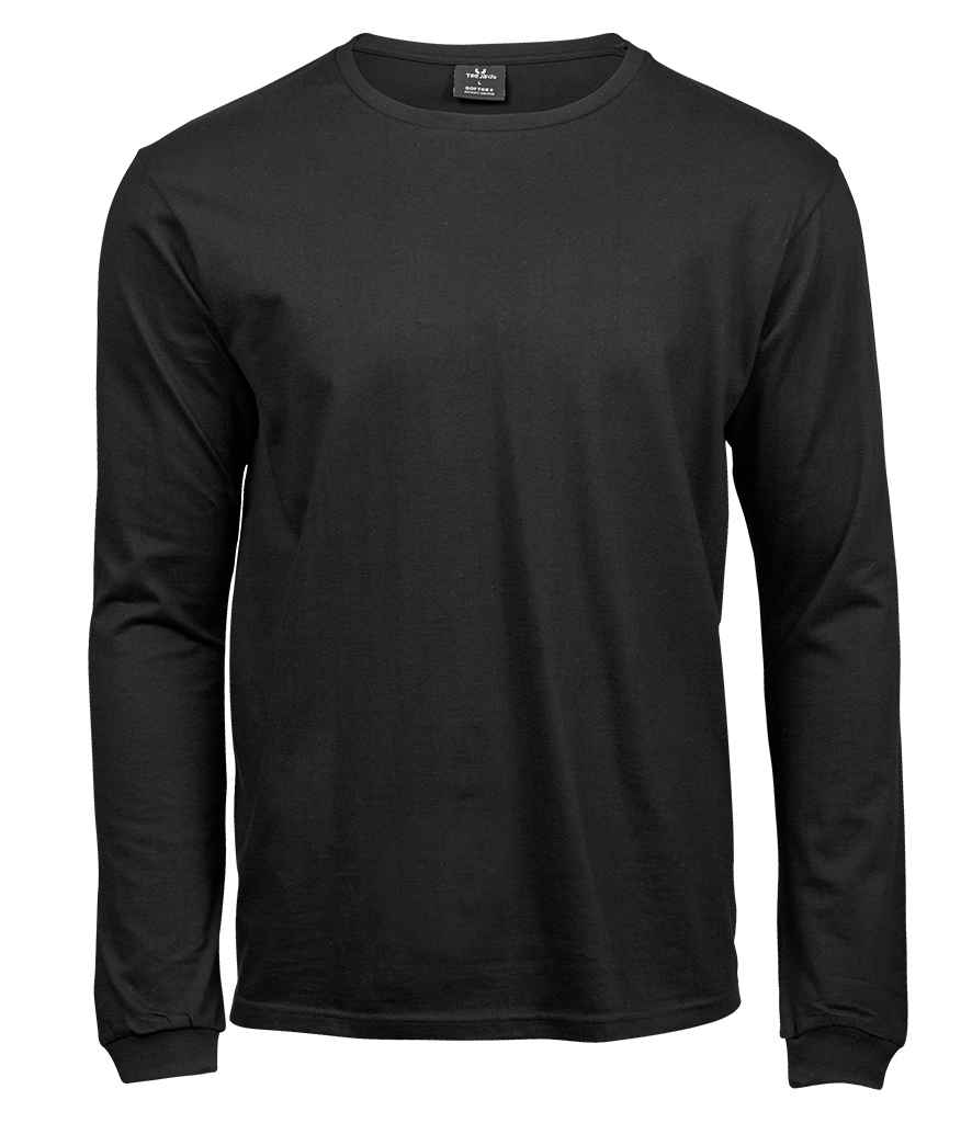Tee Jays Long Sleeve Sof T-Shirt - Black