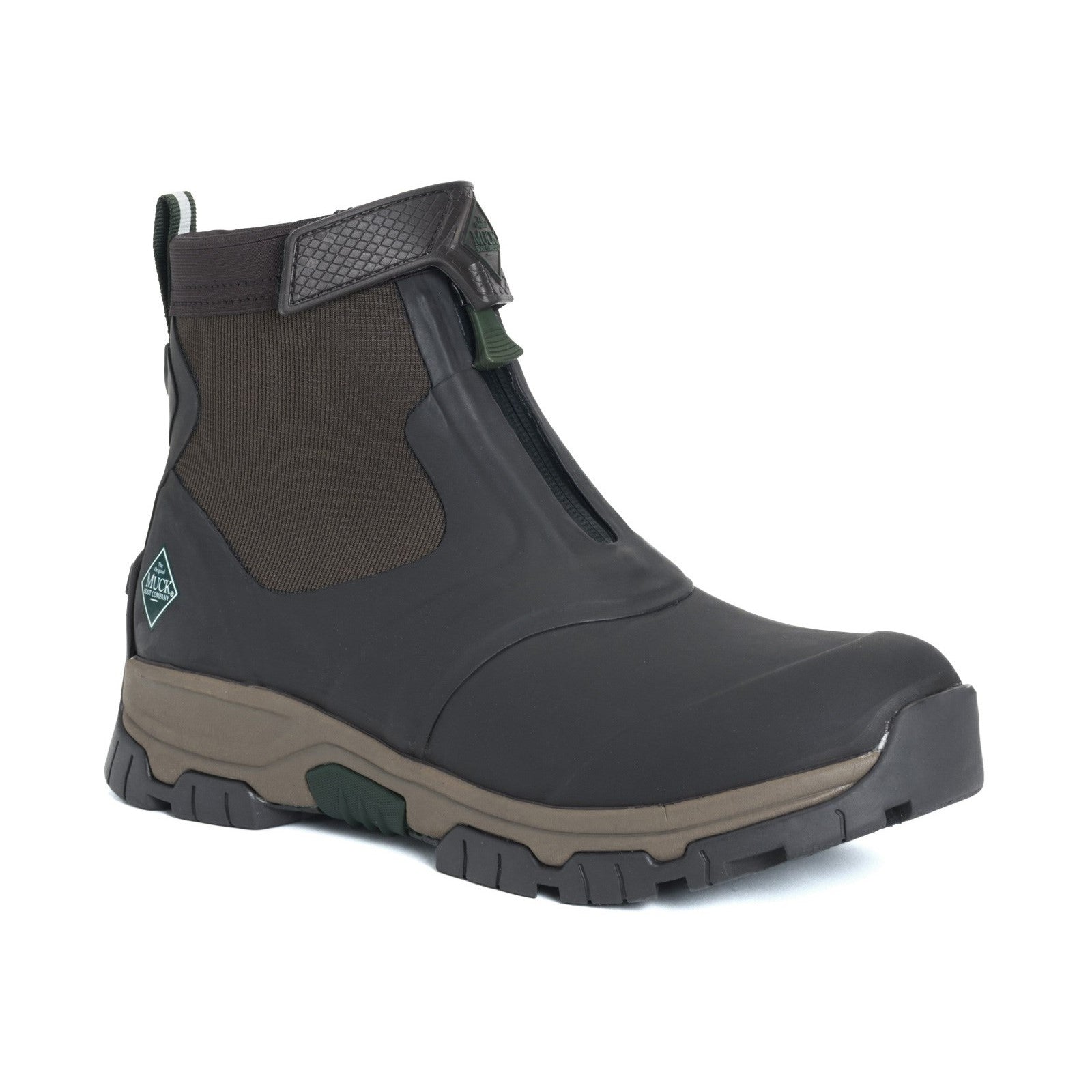 Apex Mid Zip Wellingtons - Dark Brown