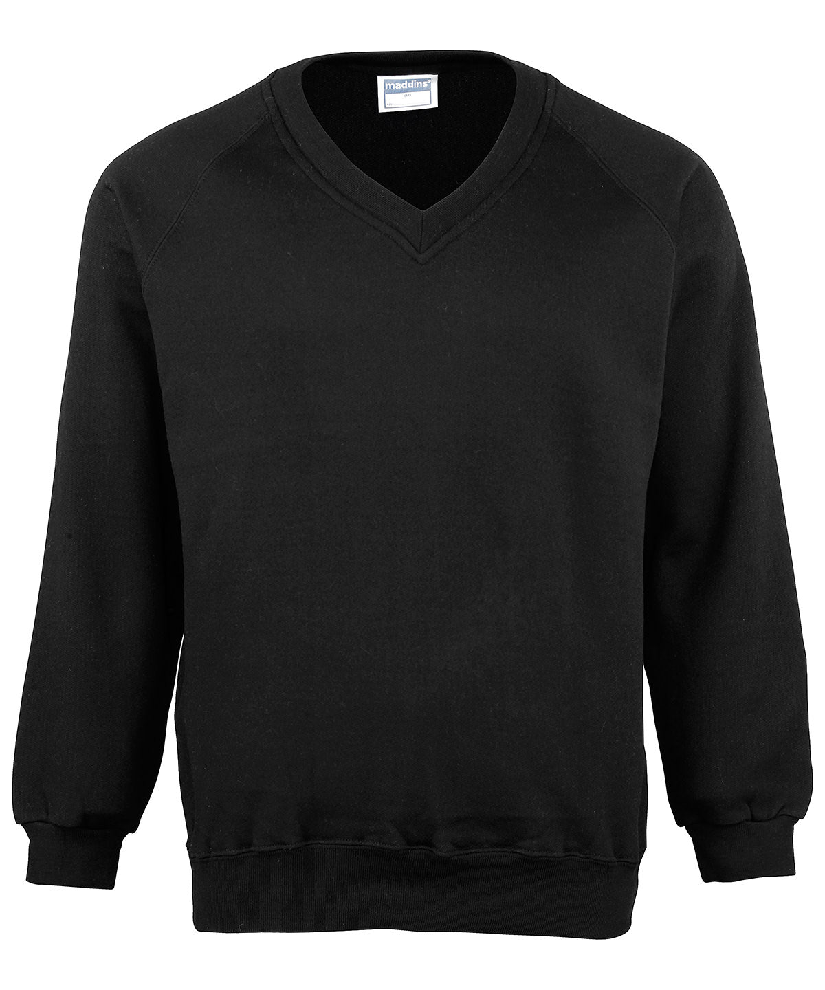 Coloursure™ v-neck sweatshirt - Black
