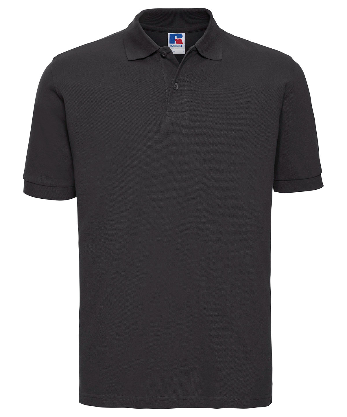 Classic cotton piqué polo - Black