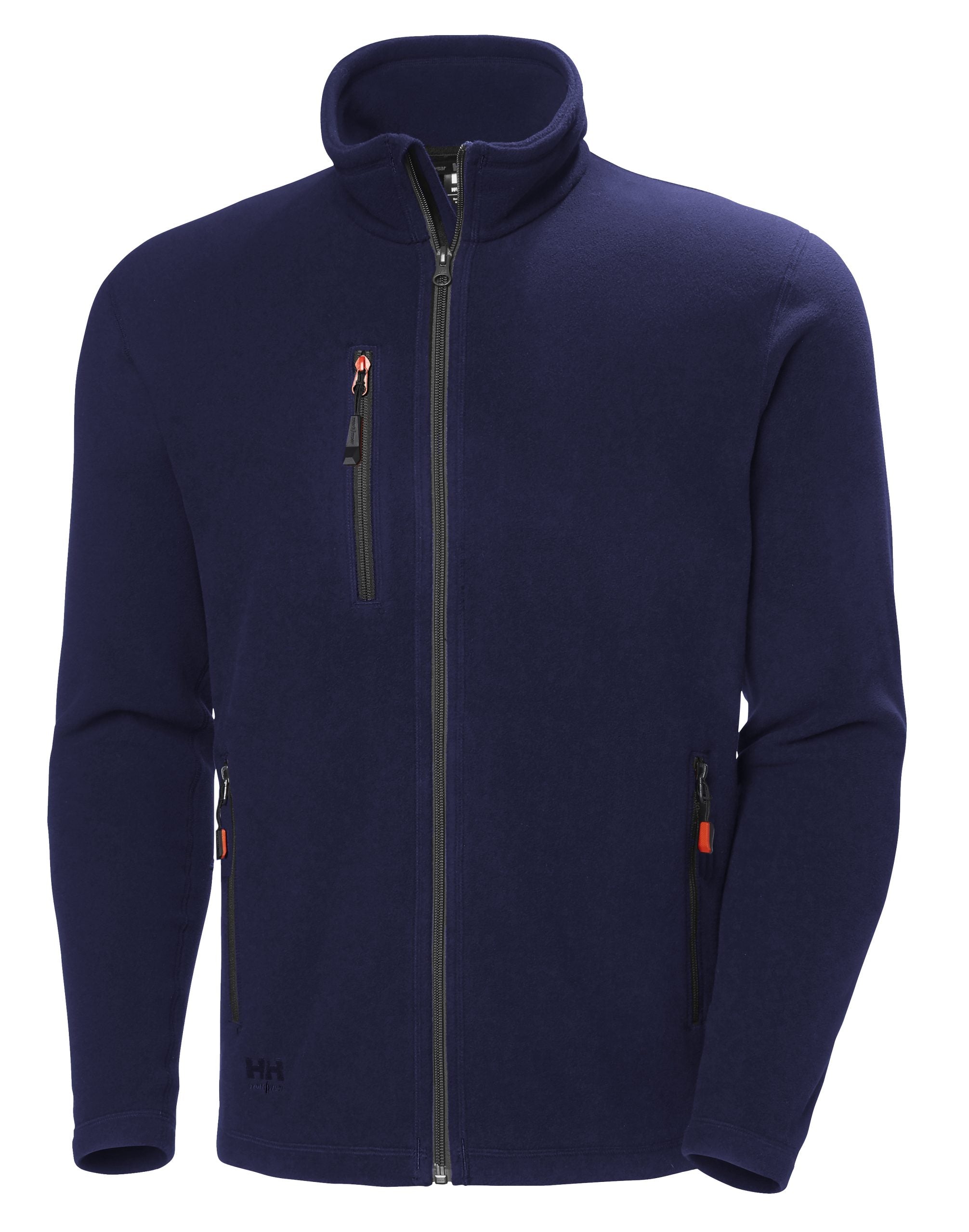 Men's Oxford Fleece Jacket - Navy