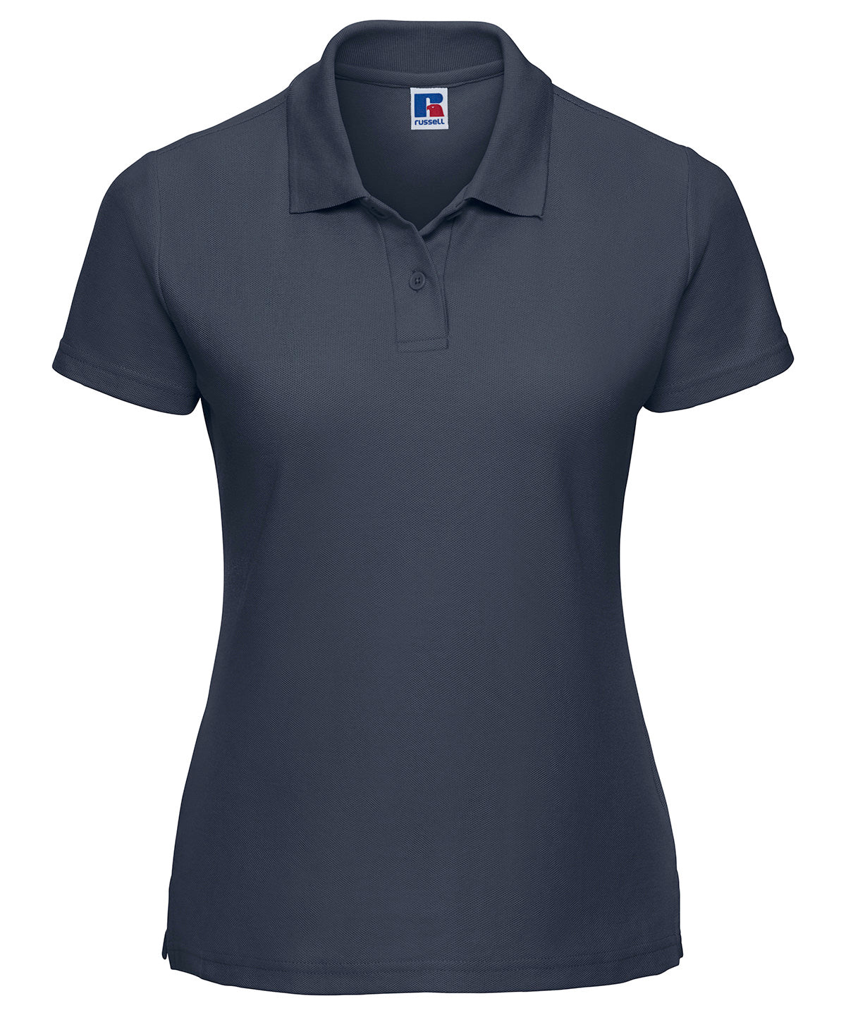 Women's classic polycotton polo - French Navy
