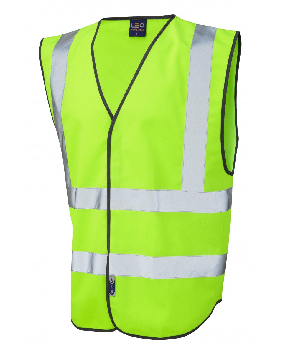 PILTON Coloured Reflective Waistcoat - Lime