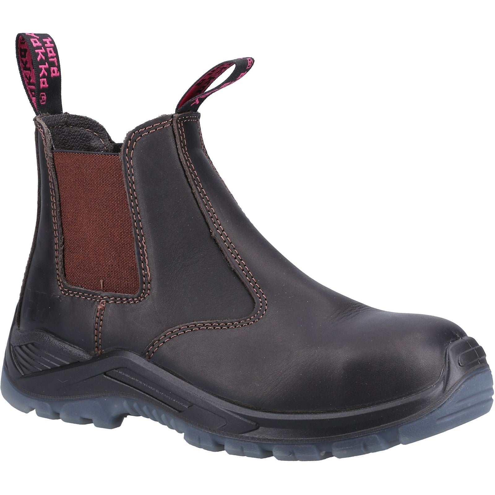 Banjo Elastic Gusset Safety Boot - Brown