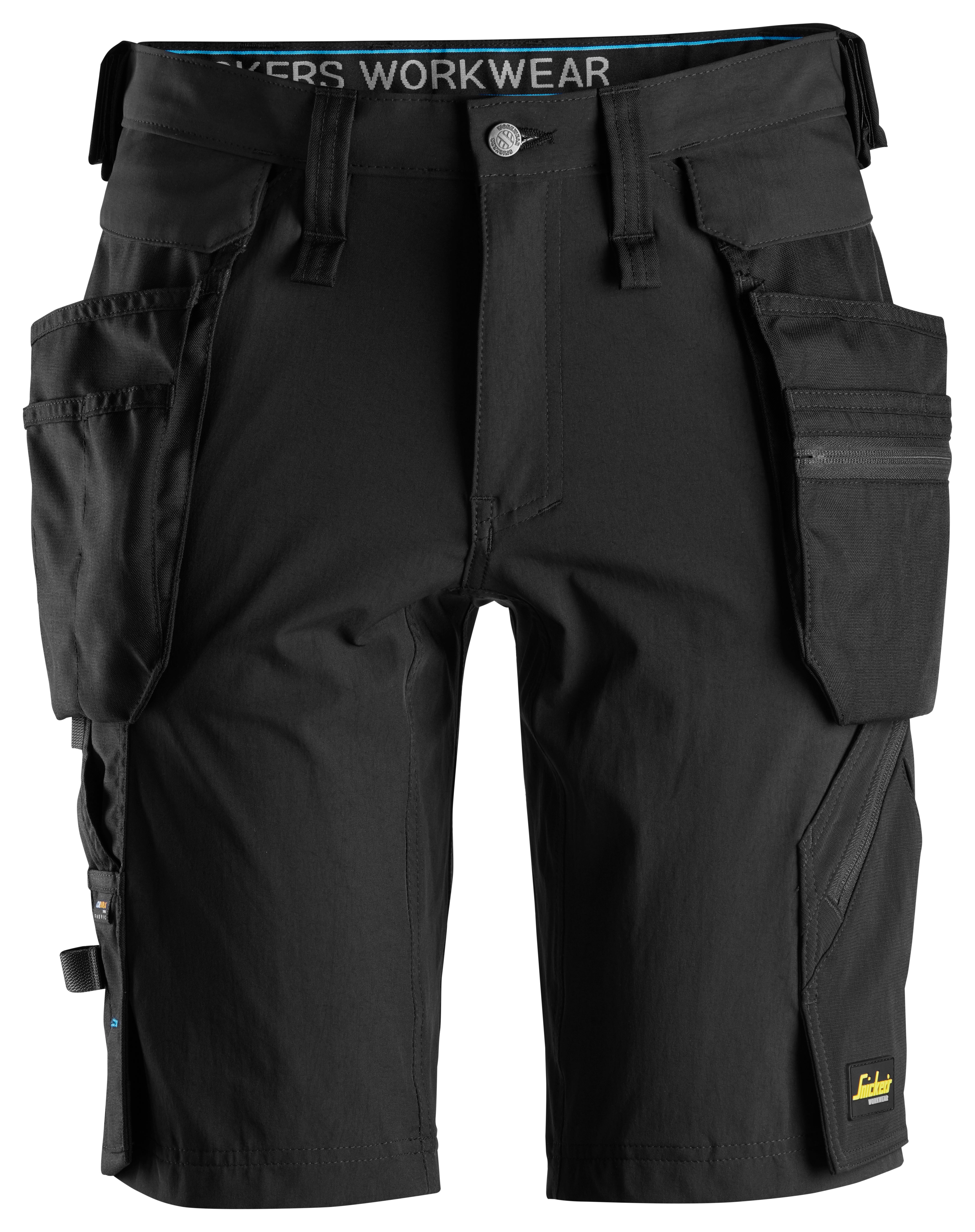 Shorts+ Detachable Holster Pockets - Black\Black - 0404