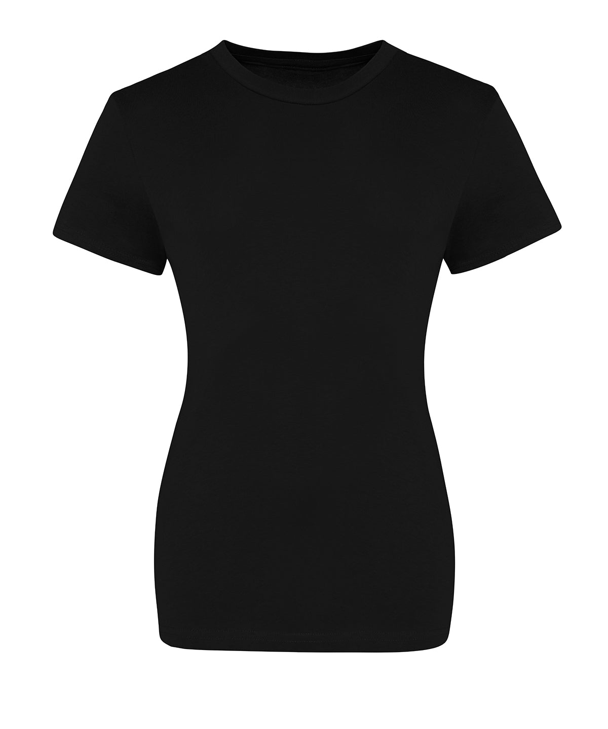 The 100 Girlie T - Deep Black