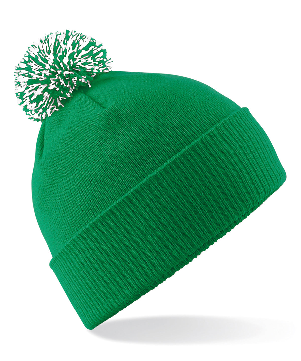 Snowstar® beanie - Kelly Green/ White