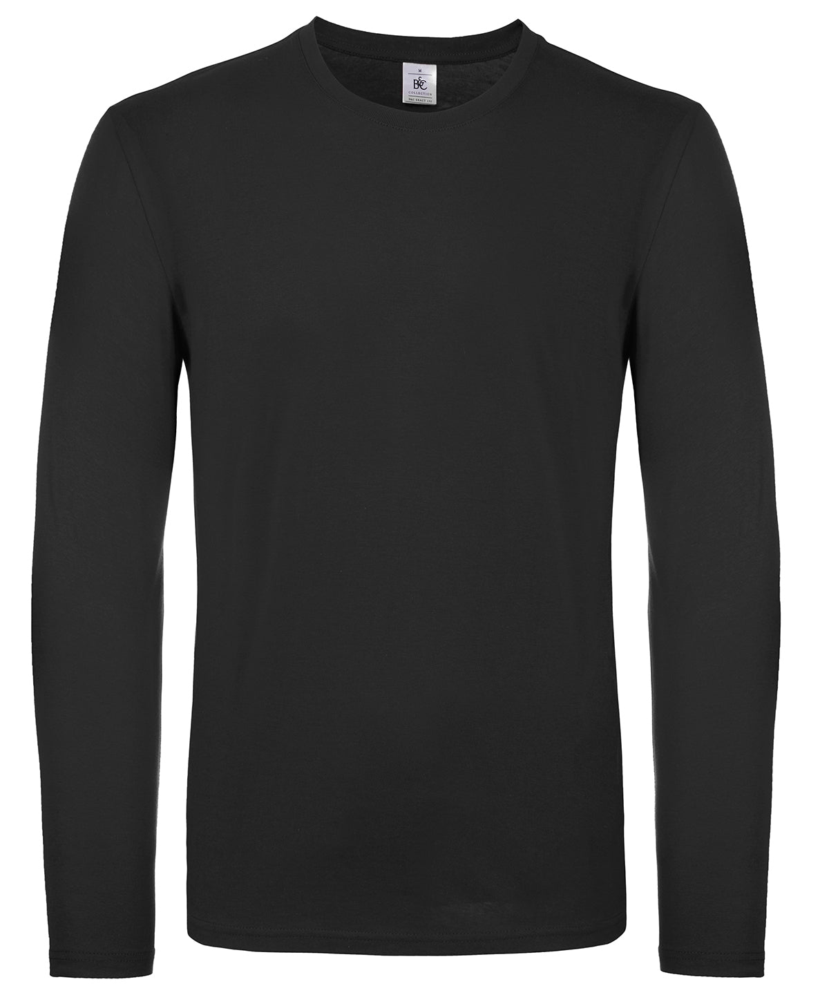 B&C #E150 long sleeve - Black