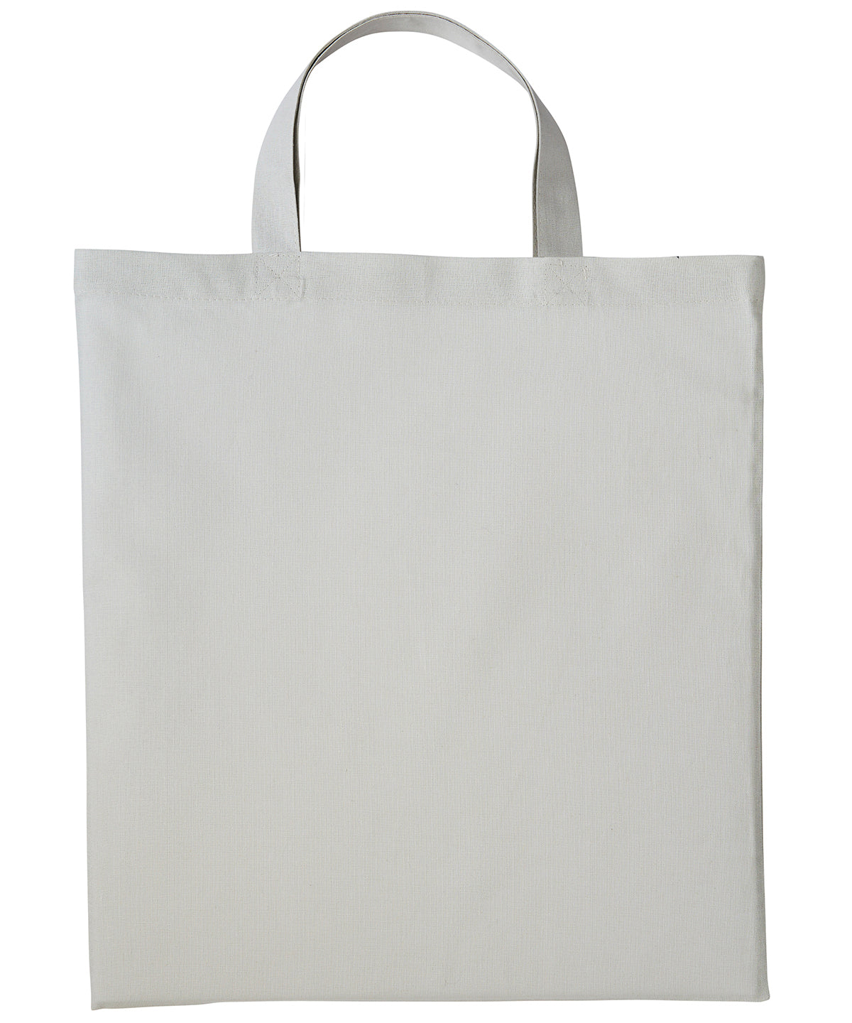 Cotton shopper short handle - Pastel Grey