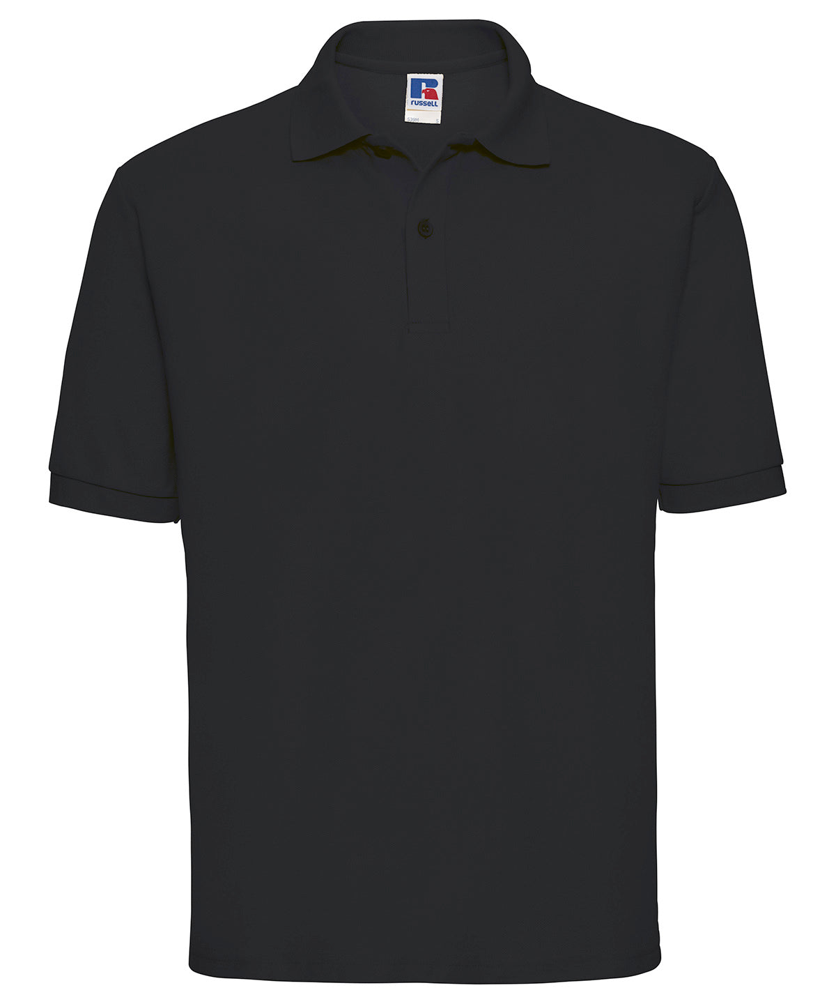 Classic polycotton polo - Black