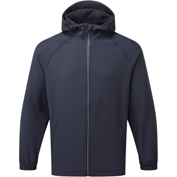 Hooded 2-layer softshell jacket - Navy