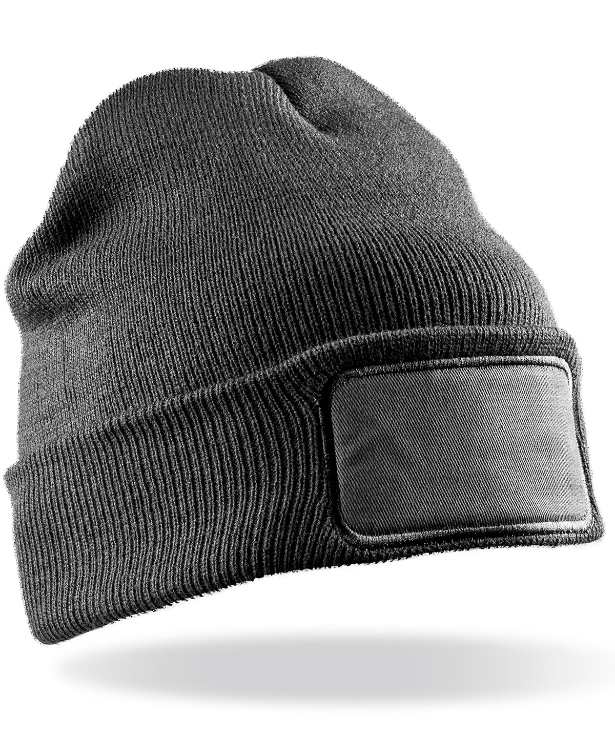 Double-knit Thinsulate™ Printers Beanie - Grey