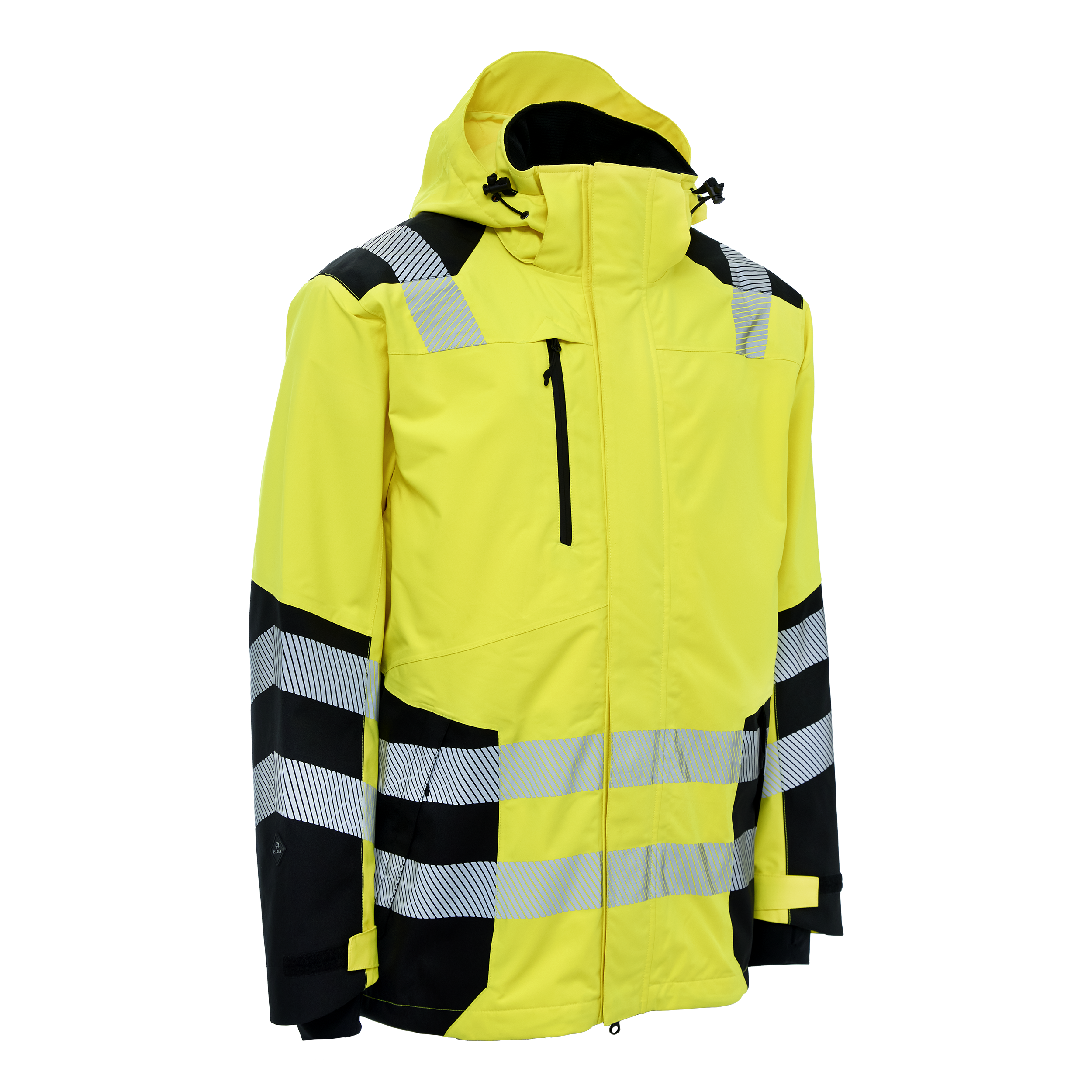 Visible Xtreme Recycled Jacket - Fl.Yell/Black