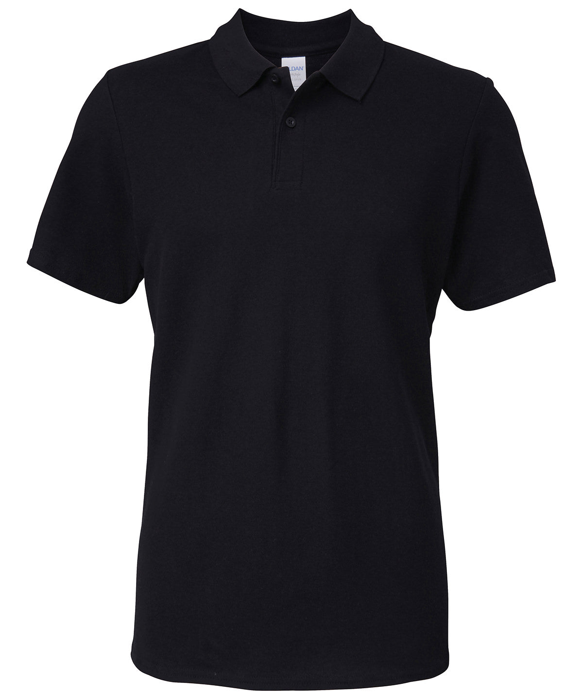 Softstyle™ adult double piqué polo - Black