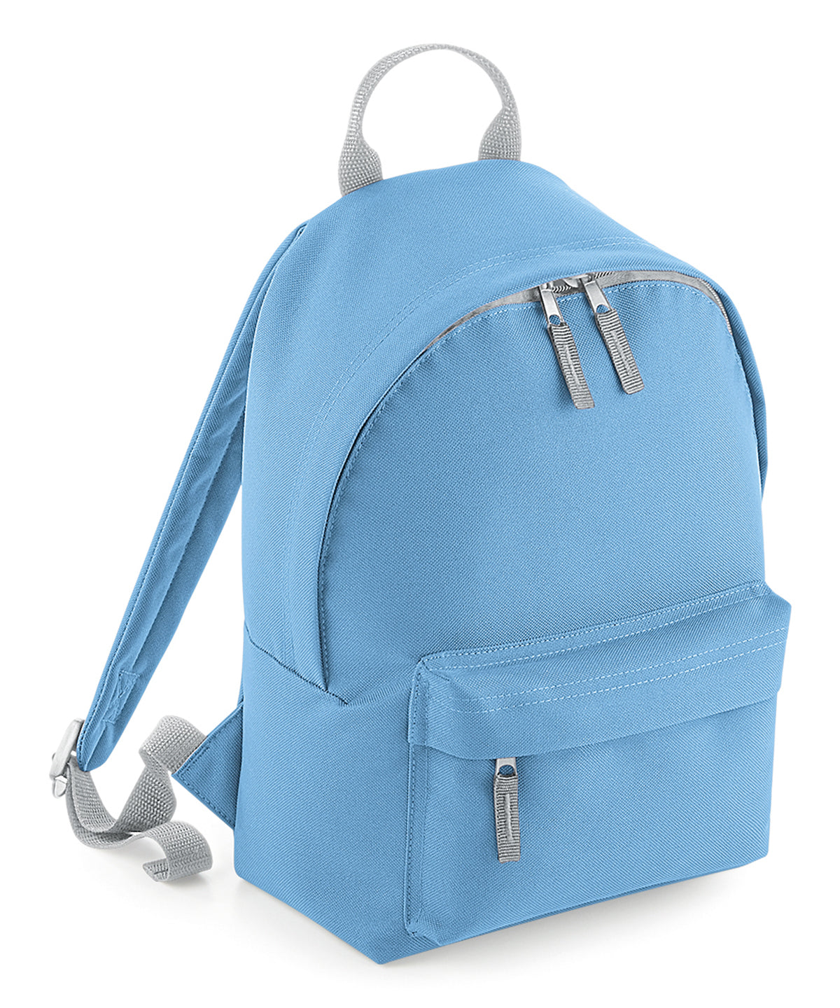 Mini fashion backpack - Sky Blue/ Light Grey