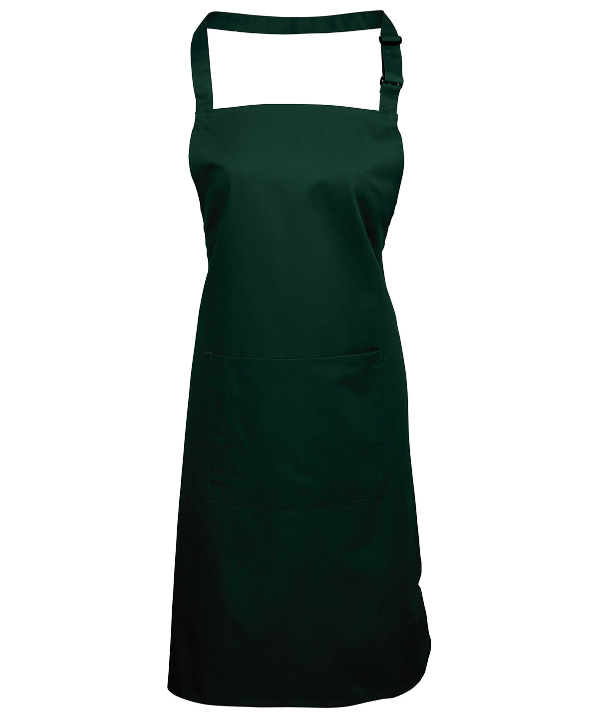 Colours Bib Apron with Pocket - Bottle