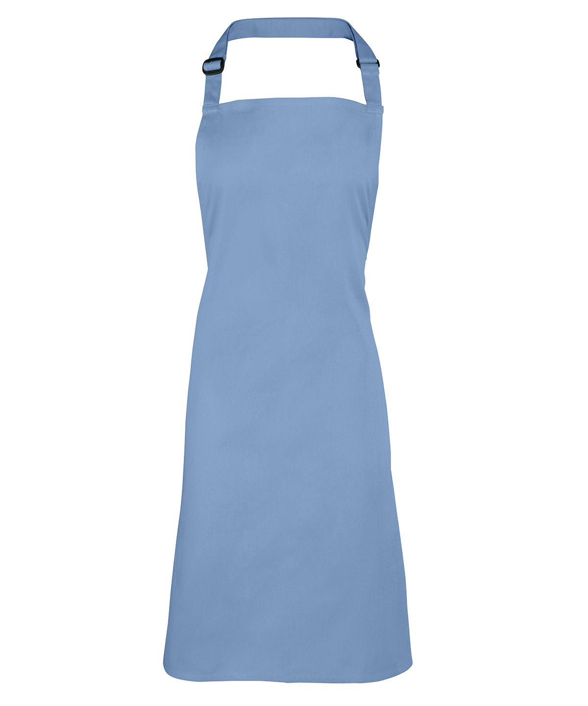Colours Bib Apron - Mid Blue