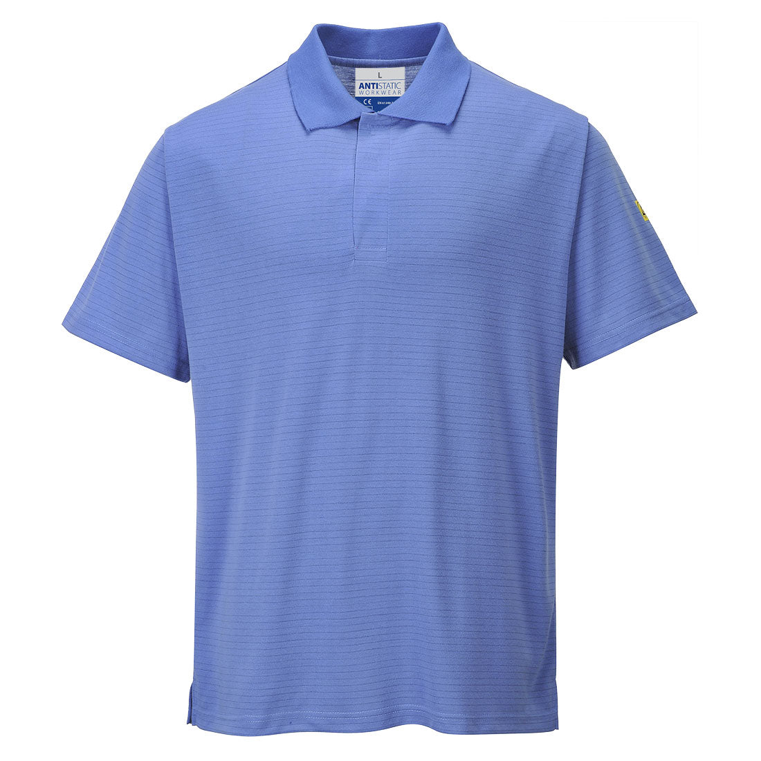 Anti-Static ESD Polo Shirt S/S - Hamilton Blue